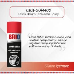 Brio Lastik Bakım Tazeleme Spreyi 400 Ml