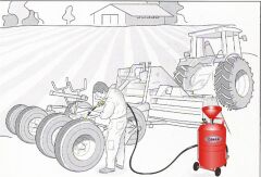 MODEL 4390 HAVALI İNCE YAĞ POMPASI 80 LT