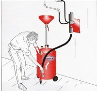 Duvar Tipi Havalı İnce Yağ Pompası 5:1