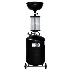 Brio Havalı Karterden Yağ Boşaltma Cihazı Fanuslu Seviye Gösterge Camlı Hunili 80+9 Lt