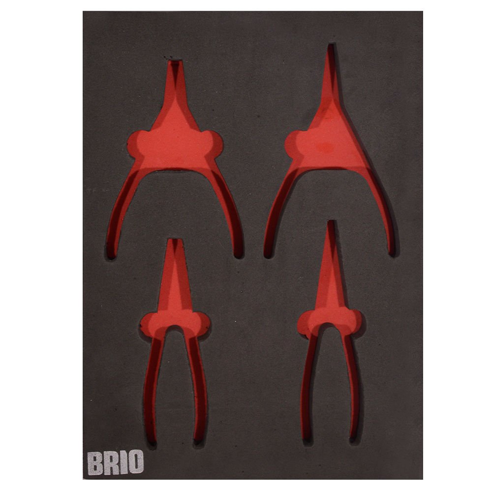 Brio Segman Pense Seti 4 Parça Sünger Yatak Boş