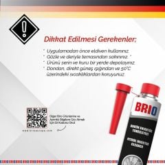 Brio Benzin Enjektör Temizleyici 300 Ml 2'li