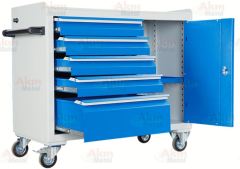 Takım Arabası Dolaplı 5 Çekmeceli D-30.202