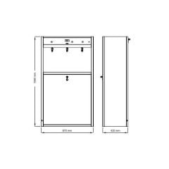 Hayboy 3 Gözlü Elektronik Kontrollü Açık Yağ Makinası 24V