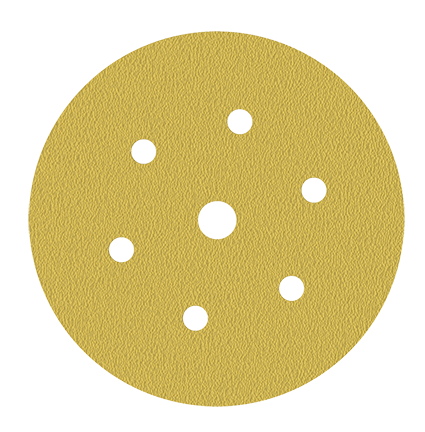 Brio Zımpara 6 Delikli Cırtlı P220 10 Lu