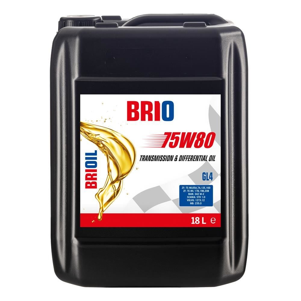 Brio Şanzıman Yağı 75W80 - GL-4 / 18 Litre