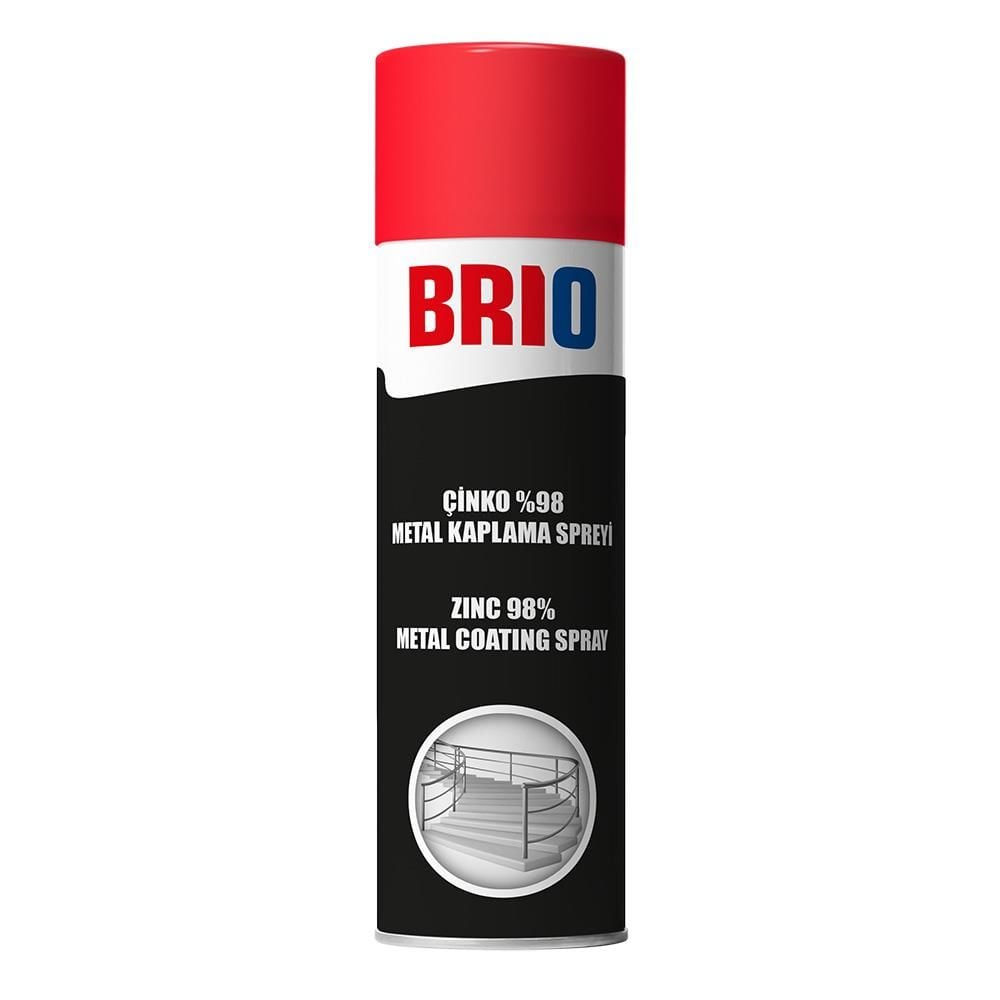 Brio %98 Çinko Metal Kaplama Spreyi 500 Ml