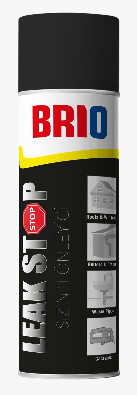 Brio Sızdırmazlık Sprey Siyah 500Ml