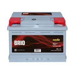 Brio Akü 72 Amper (12 Volt)