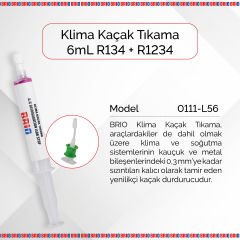 Brio Klima Kaçak Tıkama 6 Ml R134 + R1234 Yf