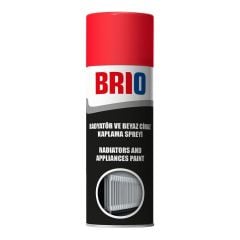 Brio Radyatör Ve Beyaz Cihaz Kaplama Spreyi 400 Ml İnci Beyazı