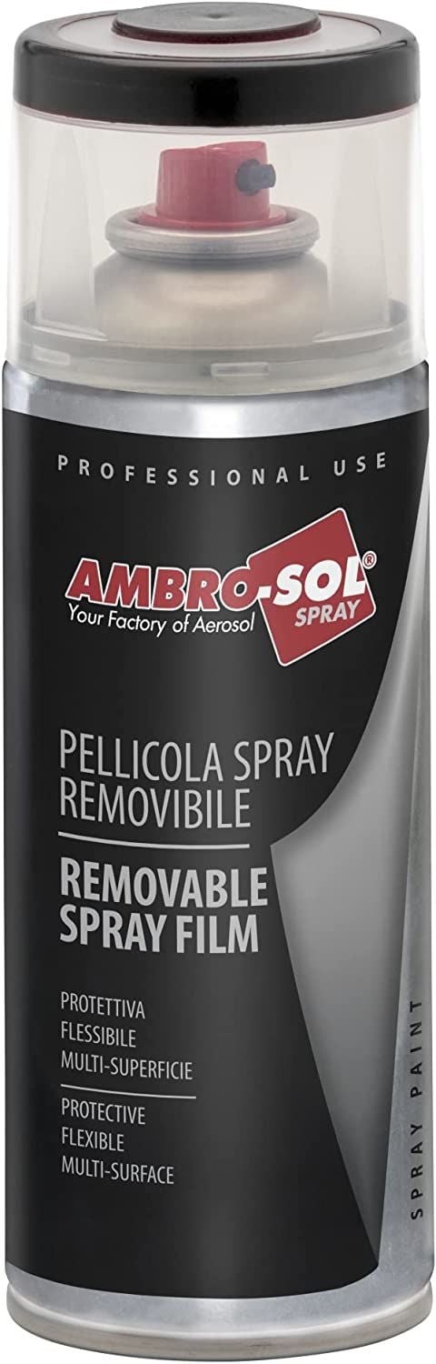 Ambro-Sol Sprey Boya Çıkarılabilir Opak Siyah 400 Ml