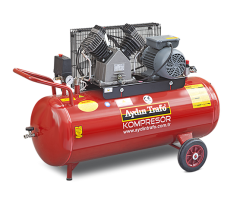 Kompresör 130lt 8 bar 2hp 220volt