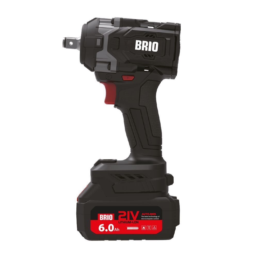 Brio Akülü Somun Sökme Tek  Akülü 1/2 700 Nm 21V -  6A  2,3 Kg
