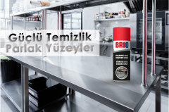 Brio Paslanmaz Çelik Temizleme Spreyi 2'li 400 Ml