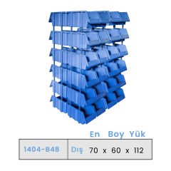 Brio Plastik Avadanlık 48 Gözlü