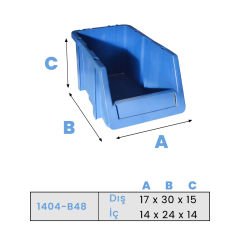 Brio Plastik Avadanlık 48 Gözlü
