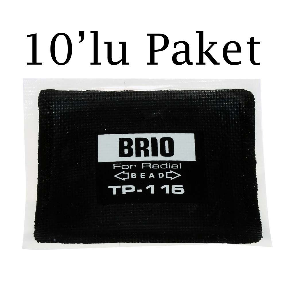 Lastik Yaması 104X67 Kord Kat 1 10'lu Paket