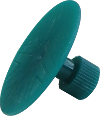 Brio Göçük Çektirme Mantar Bombeli Yuvarlak Yeşil 5 Li