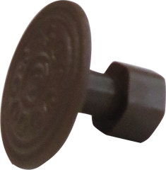 Brio Göçük Çektirme Mantar Yuvarlak Kahverengi 5 Li