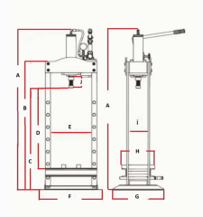 Özsan Hidrolik Pres 15 Ton