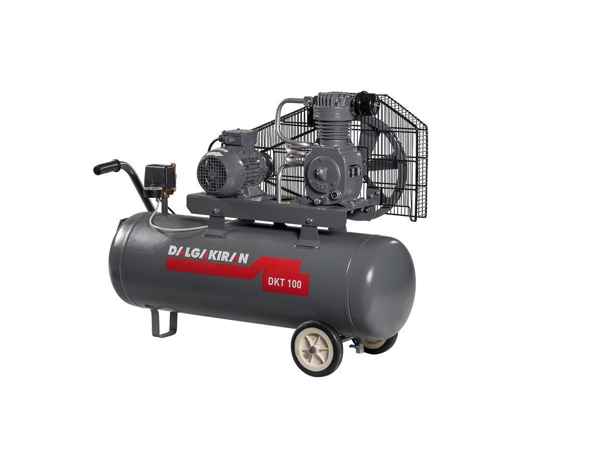 Kompresör Dkt100 80Lt 8Bar 1,1Kw/1,5Hp 220v
