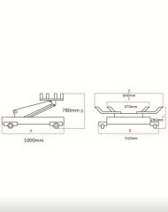 Yatay Şanzıman Krikosu 1000 Kg Ysk10