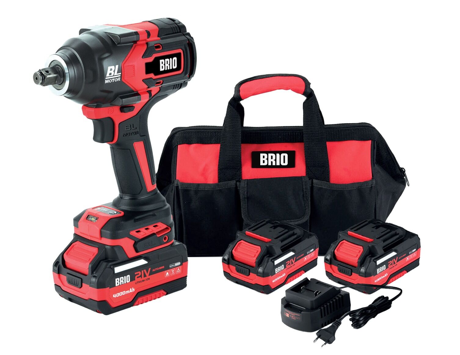 Akülü Somun Sökme Çift Akülü 1/2 1100 NM 21V 4.0AH