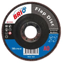Brio Flap Disk 180Xp40 Ao