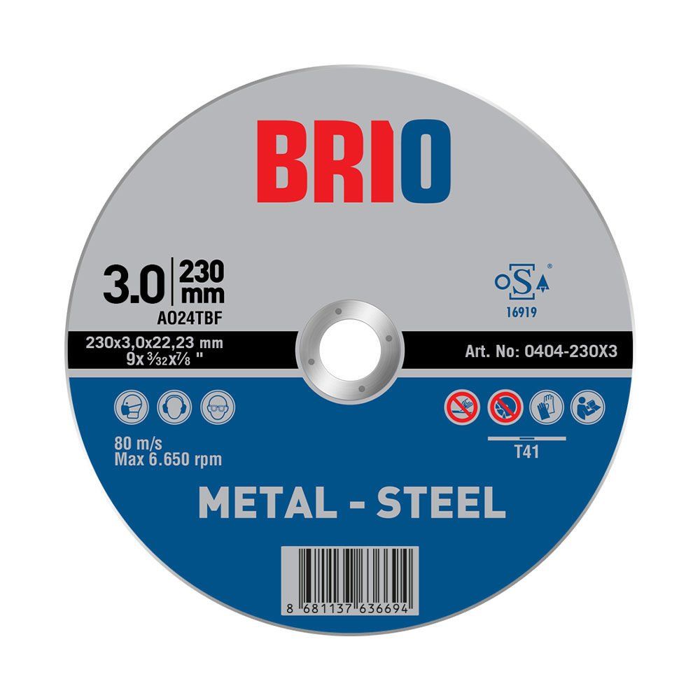 Brio Kesme Taşı 230X3