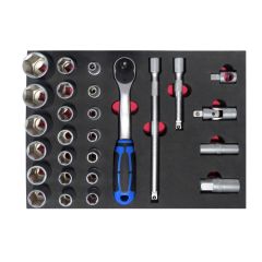 Brio Lokma Set 1/2-27 Parça 8-32 Sünger Yataklı