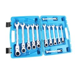 Anahtar Kombine Cırcırlı Set 12 Parça 8-22 Mm 72 Diş