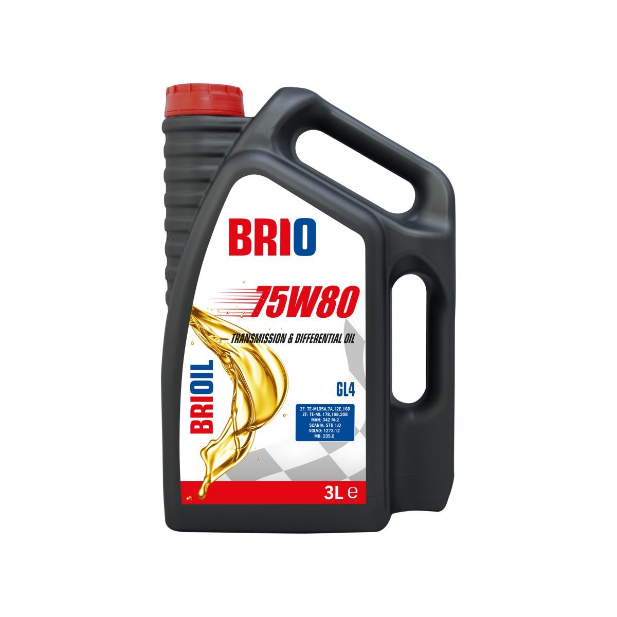 Brio Motor Yağı 75W80 - 3 Litre