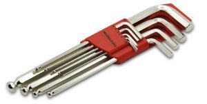 İzeltaş Yuvarlak Başlı Allen Anahtar Takımı Altı Köşe Uzun Boy 9 Parça