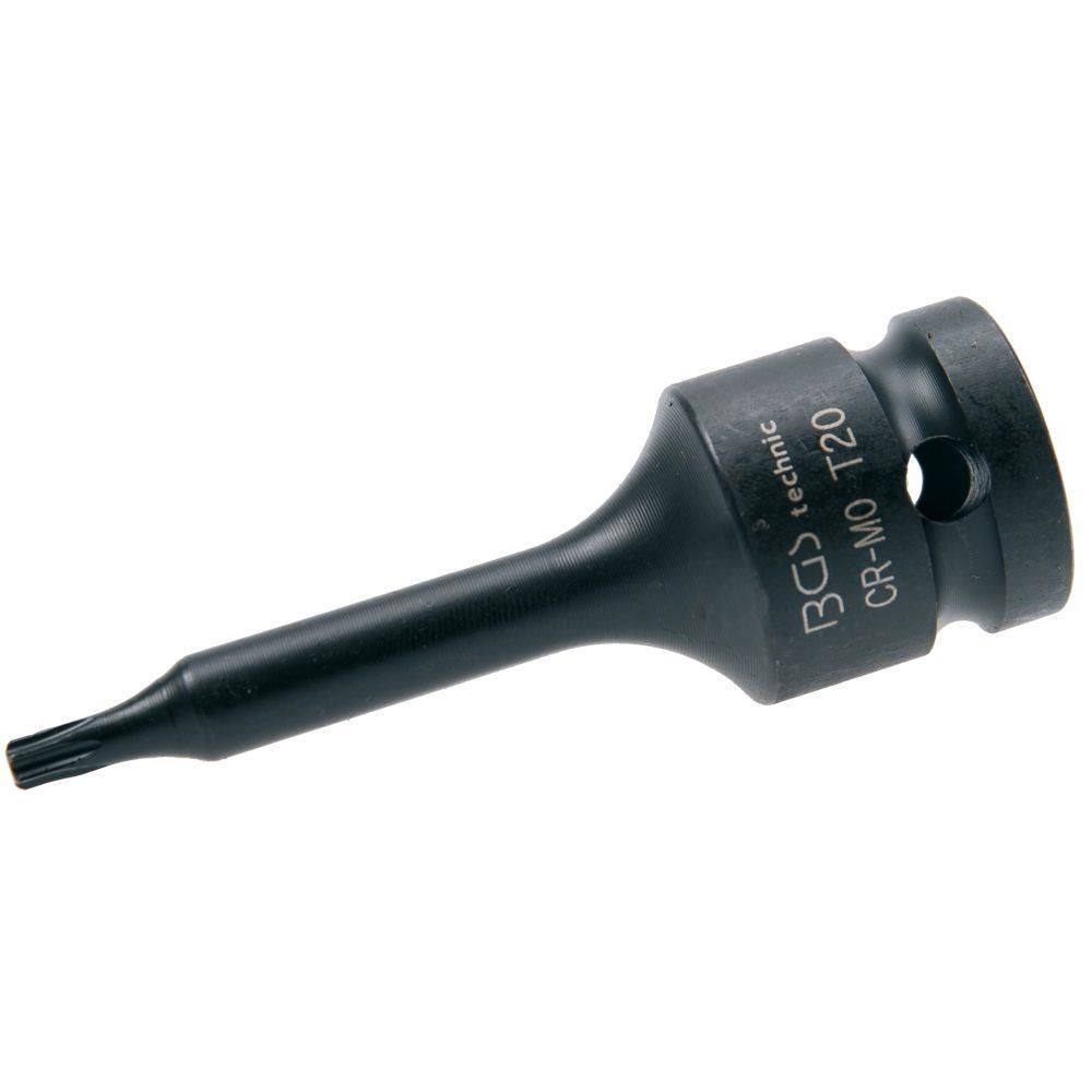 Bgs Lokma Torx (Tork) Anahtar Havalı Uzun 1/2 T20