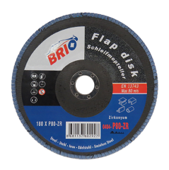 Brio Flap Disk 180Xp60 Zr
