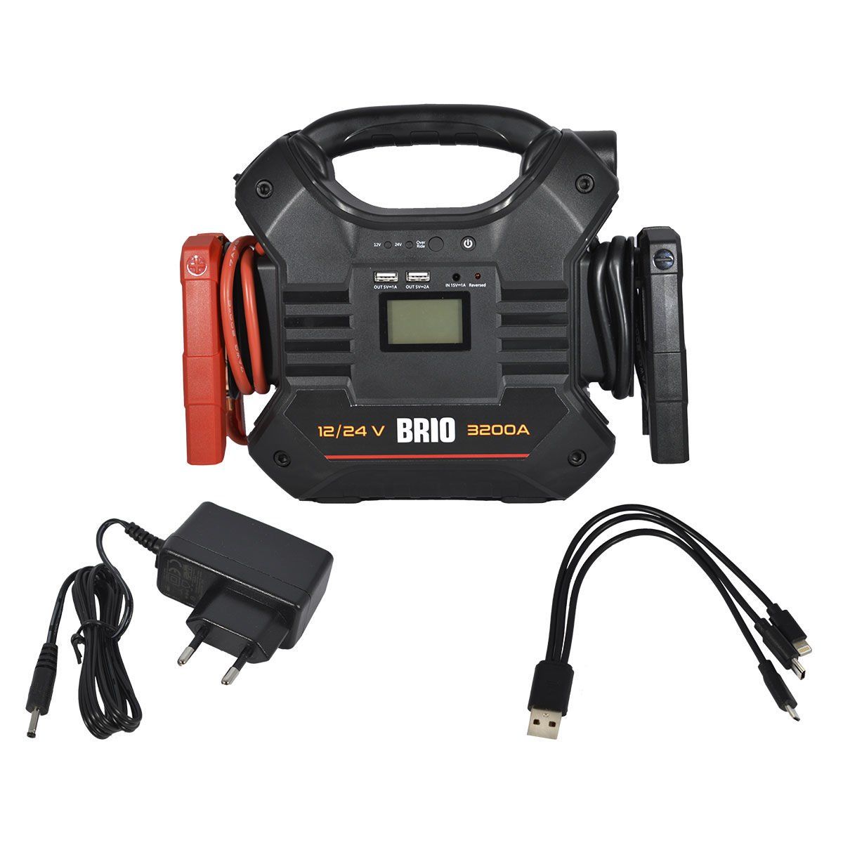 Brio Akü Takviye Cihazı 12X24V 3200A Mini X11