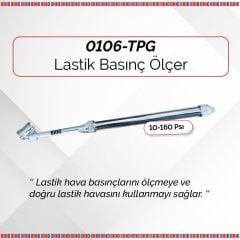 Brio Lastik Basınç Ölçer 10-160 Psı