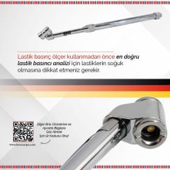Brio Lastik Basınç Ölçer 10-160 Psı