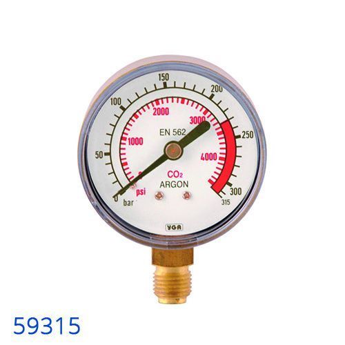 Yıldız 59315 Basınç Göstergesi Argon - CO2 Giriş