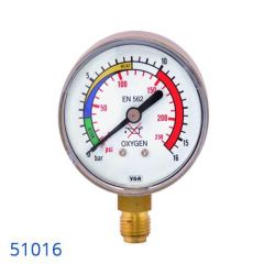 Yıldız 51016 Basınç Göstergesi Oksijen Çıkış