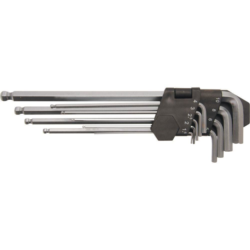 Bgs Allen Anahtar Seti Uzun 9 Parça 1,5-10 Mm