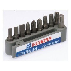 İzeltaş 4800008110 10 Lu Bits Set 25 mm