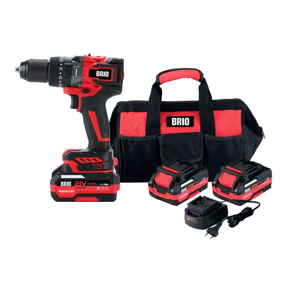 Akülü Matkap Delici Çift Akülü 150 Nm 21V 4.0Ah