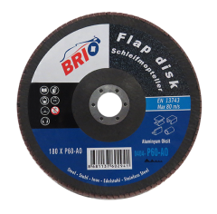Brio Flap Disk 180Xp80 Ao