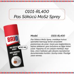 Brio Pas Sökücü Mos2 Sprey 400 Ml