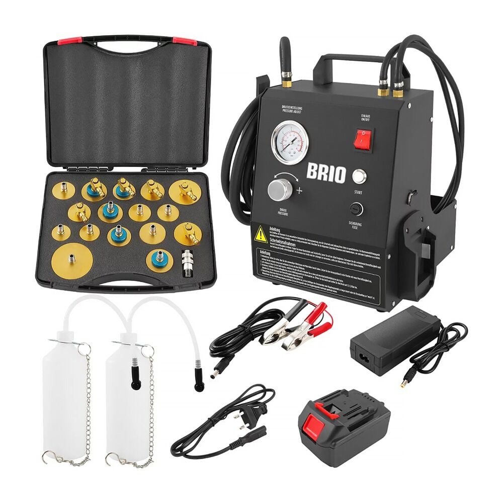 Elektrikli Fren Hava Alma Ve Hidrolik Basma Cihazı