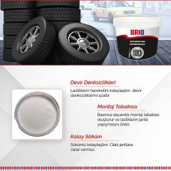 Brio Lastik Montaj Kremi Beyaz 5 Kg