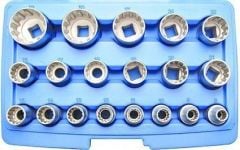 Bgs Lokma Set 12 Köşe 1/2 19 Parça