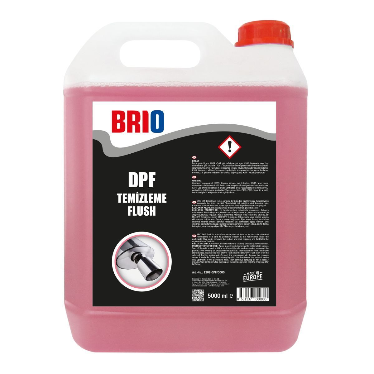 Brio Dpf Temizleme 5 L